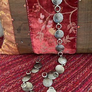 Silver Medallion Belt